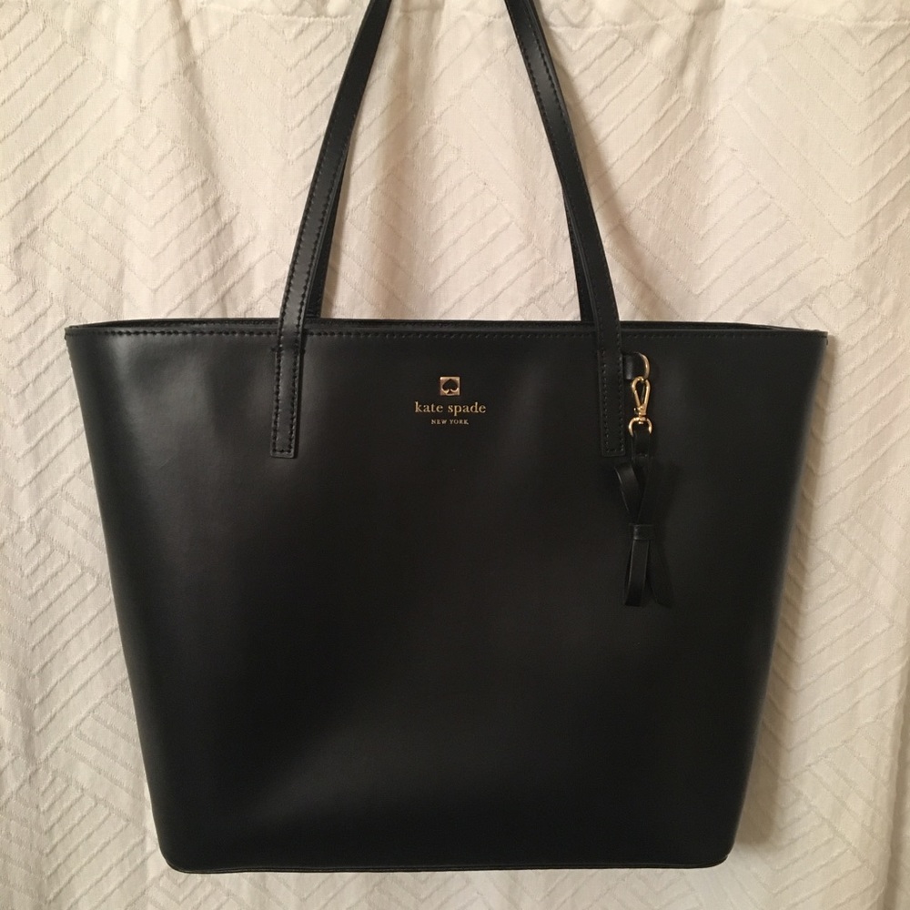 Kate Spade Sawyer Street Maxi Black Tote Bag
